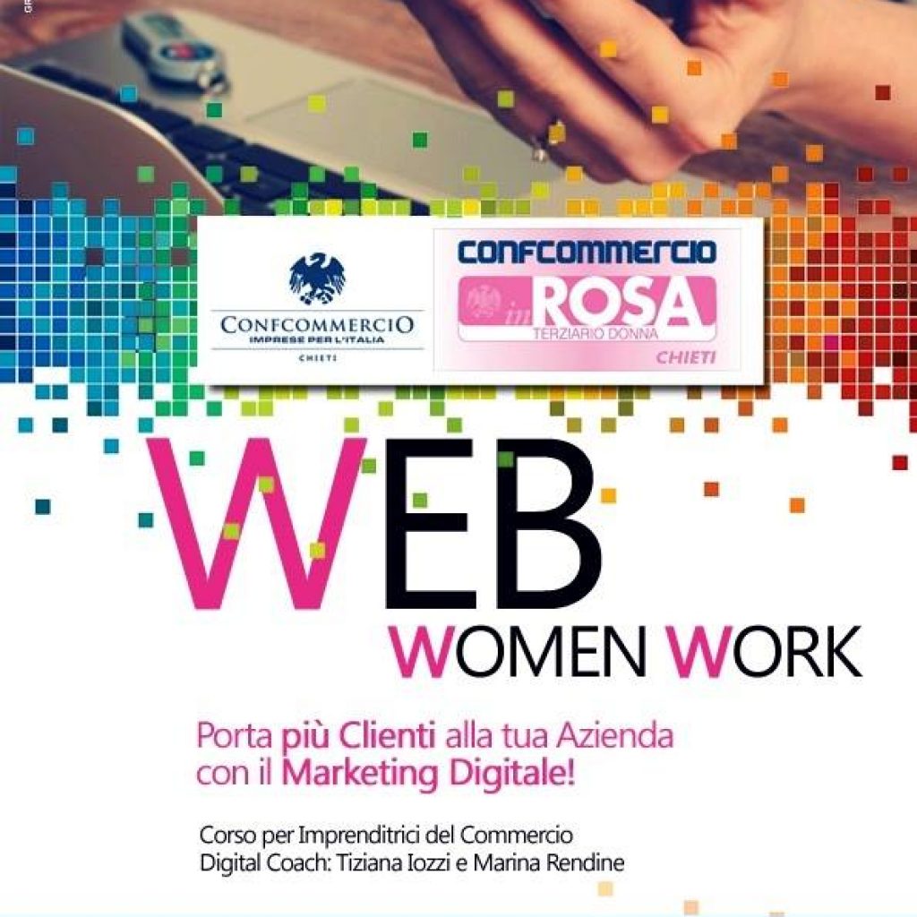 Web woman work